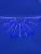Светодиодная гирлянда Uniel занавес Радуга-1 220V синий ULD-E3104-288/DTK BLUE IP20 RAINBOW-1 UL-00001409