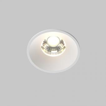 Встраиваемый светодиодный светильник Maytoni Round DL058-7W3K-W