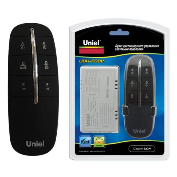 Пульт управления светом Uniel UCH-P002-G4-1000W-30M 07803 Пульт управления светом Uniel UCH-P002-G4-1000W-30M 07803