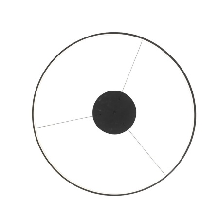 Подвесная люстра Nowodvorski Circolo Led M Black 10862