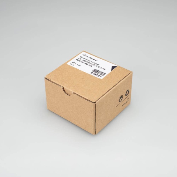 Коннектор питания Arlight ARL-Moonlight-1712-Con-Power-Mid-WH 028809 Коннектор питания Arlight ARL-Moonlight-1712-Con-Power-Mid-WH 028809