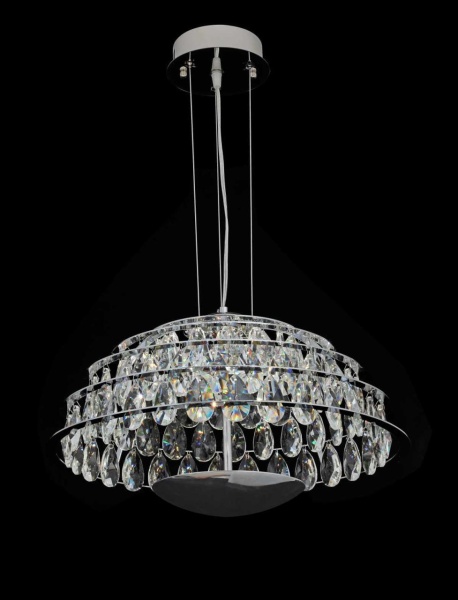 Люстра подвесная Alfa Light F4024-19 500mm CH LED