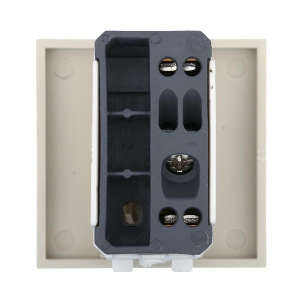 Переключатель LK Studio с двух мест 45х45мм (схема 6) 16 A, 250 B (бежевый) LK45 850801-1