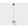 Подвесной светодиодный светильник Italline IT014-0203 rose gold