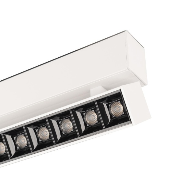 Трековый светодиодный светильник для магнитного шинопровода Arlight Mag-Laser-Fold-45-S480-18W Warm3000 026976