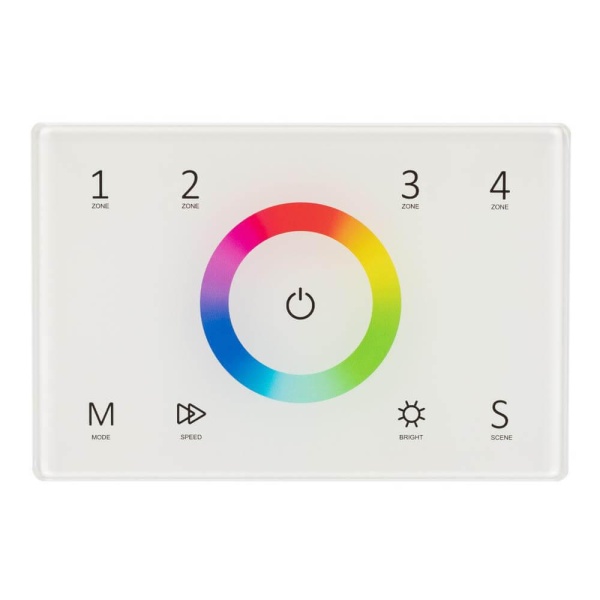 Панель управления Arlight Sens Smart-P83-RGB White 028402 Панель управления Arlight Sens Smart-P83-RGB White 028402