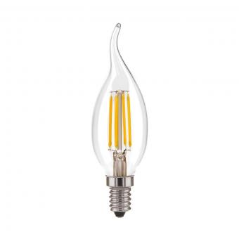 Лампа светодиодная филаментная диммируемая Elektrostandard E14 5W 4200K прозрачная 4690389173929