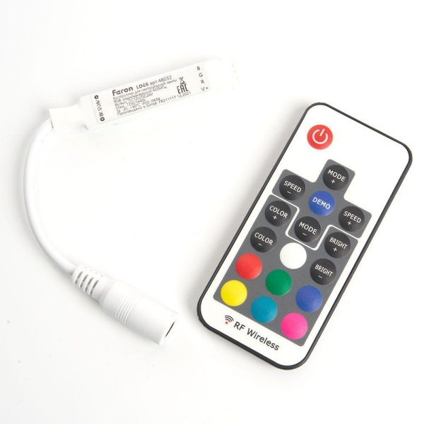 Контроллер для RGB светодиодной ленты Feron LD66 48032 Контроллер для RGB светодиодной ленты Feron LD66 48032