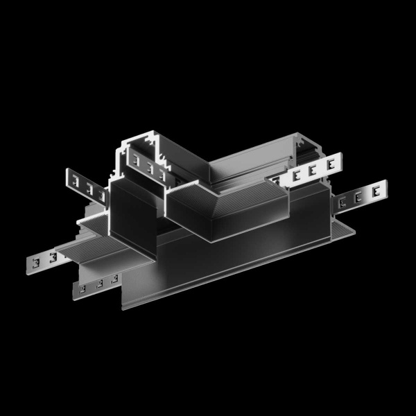Коннектор T-образный встраиваемый Maytoni Technical Gravity TRA010CT-42B