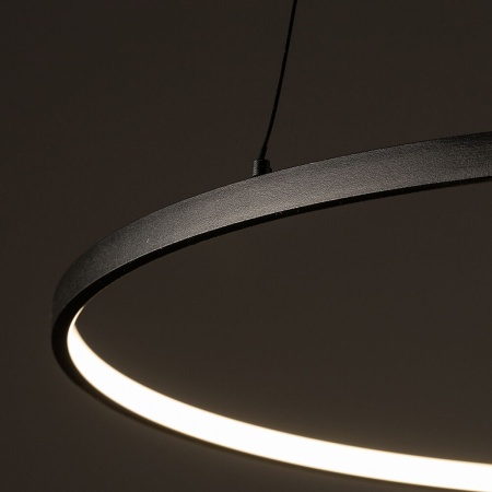 Подвесная люстра Nowodvorski Circolo Led M Black 10862