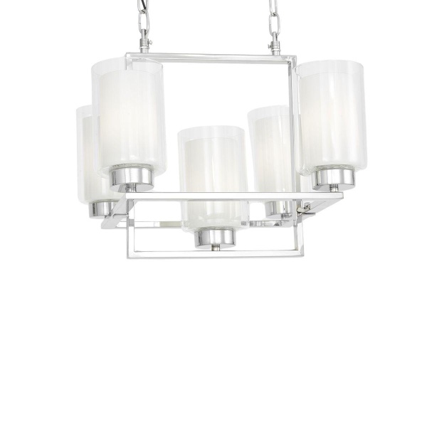 Подвесная люстра Lumina Deco Lino LDP 1239-5 CHR