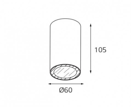 Потолочный светильник Italline DANNY PL IP white