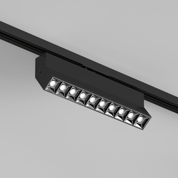 Трековый светодиодный светильник Denkirs Edder DK6646-BK