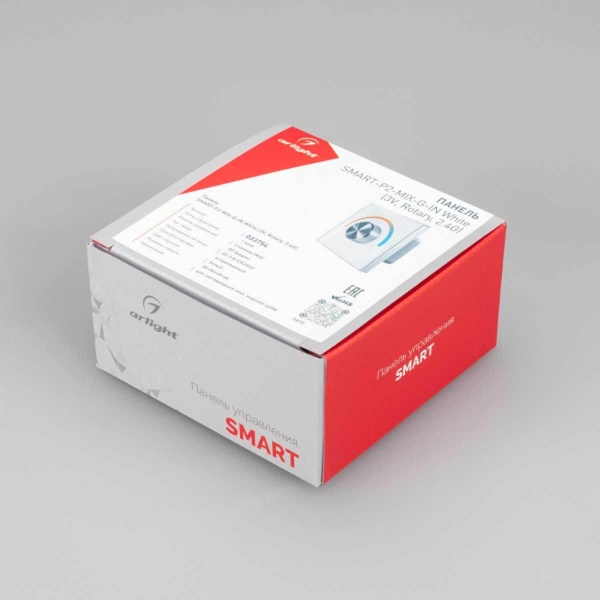Панель управления Arlight Smart-P2-Mix-G-IN White 033754 Панель управления Arlight Smart-P2-Mix-G-IN White 033754