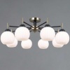 Светильник потолочный Illumico IL0579-8CSQ-25 BK AB TRENTO