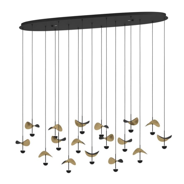 Подвесная светодиодная люстра Eglo Dracera 390343