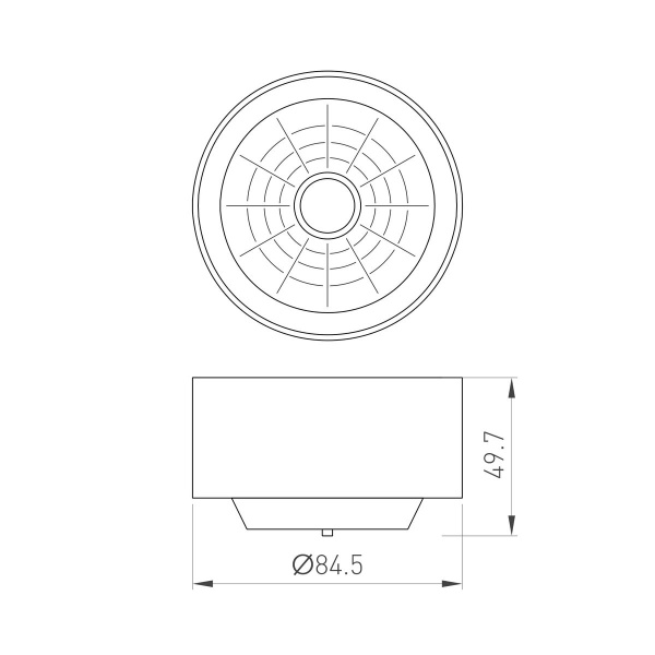 Рефлектор Arlight LGD-Reflector-Ring-R85 046768