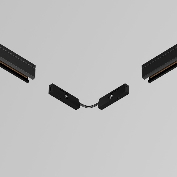 Коннектор питания гибкий Maytoni Technical Levity TRA184CPC-1B-7.5