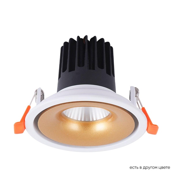 Встраиваемый светодиодный светильник Crystal Lux CLT 005C98 WH-GO 4000K