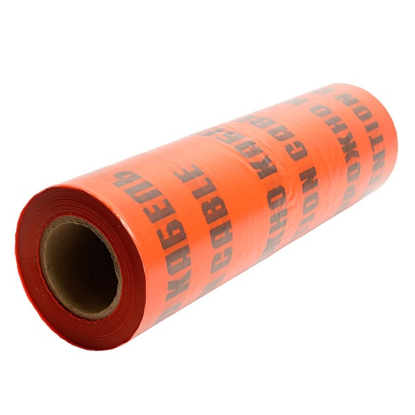 Лента сигнальная, 100 п.м.х450 ммх100 мкм, Stekker красный/черный INTP10-450-100 50301