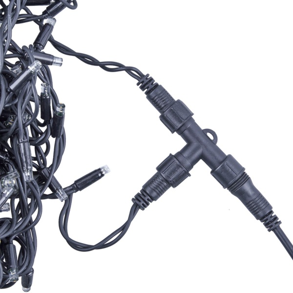 Соединитель Т-образный для гирлянд Uniel UTC-F90 Y3 BLACK UL-00013228