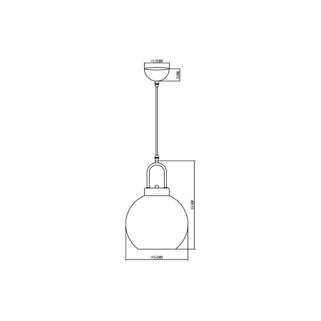 Подвесной светильник Vele Luce Cloe VL5414P11