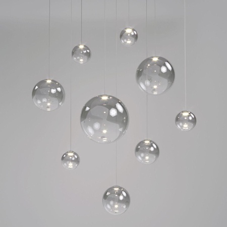 Подвесной светодиодный светильник Eurosvet Wonder 50232/1 Led дымчатый