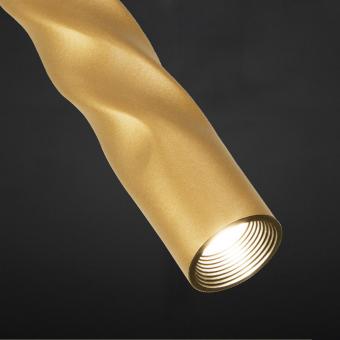Подвесной светодиодный светильник Eurosvet Scroll 50136/1 LED золото