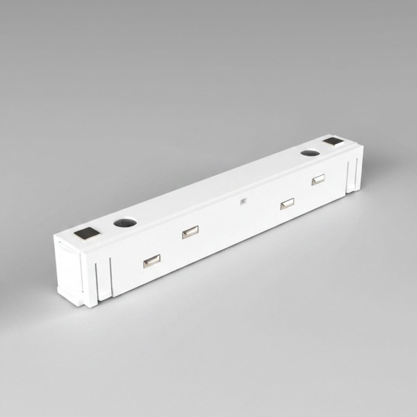 Прямой коннектор белый Elektrostandard 95135/00_система Слим a072618