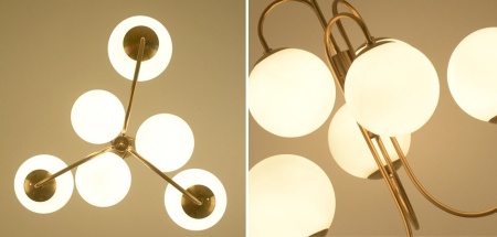 Подвесная люстра Imperium Loft Gooseneck Pelle 123402-22