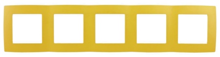 Рамка 5-постовая ЭРА 12 12-5005-21 Б0019418