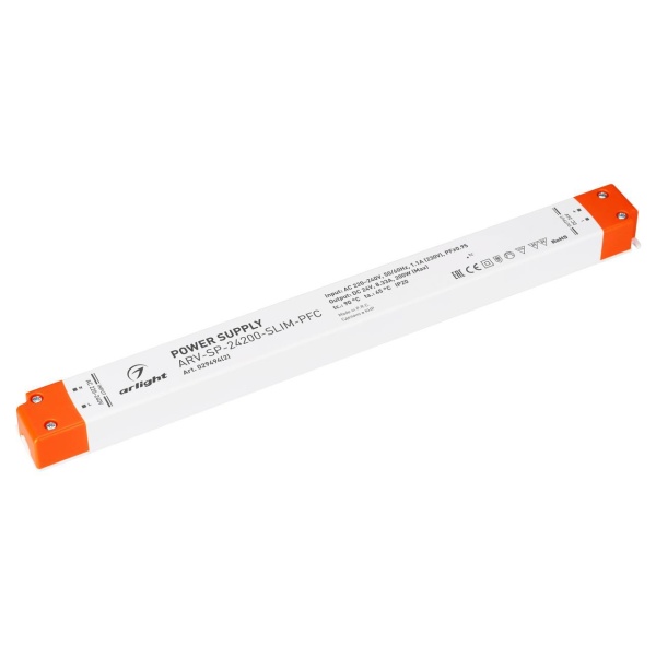 Блок питания Arlight ARV-SP-24200-SLIM-PFC 24V 200W IP20 8,33A 029494(2)