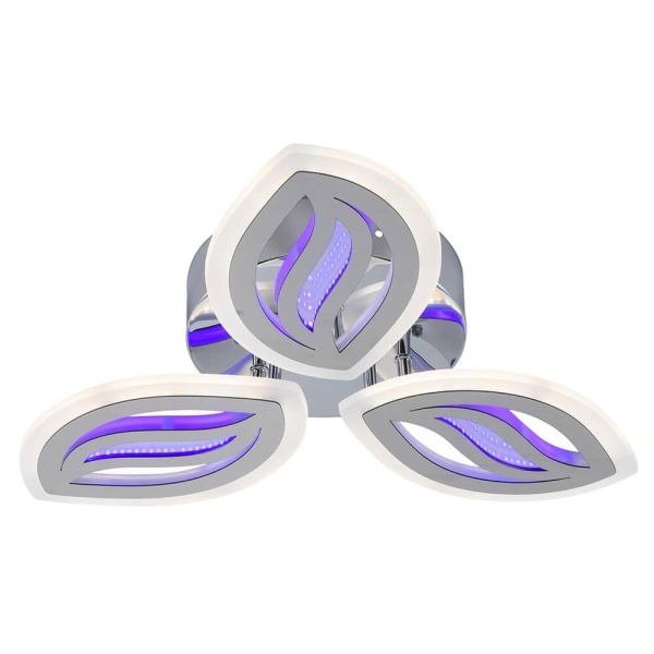 Потолочная светодиодная люстра Profit Light 8090/3 CHR