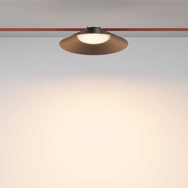 Подвесной светодиодный светильник Maytoni Technical Pendant system Parity Campana TR127B-12W3K-B