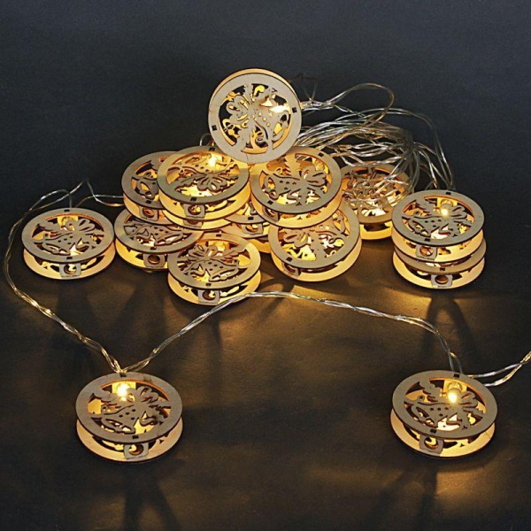 Cветодиодная гирлянда Sneha Колокольчик 230V теплый белый статичный A-415