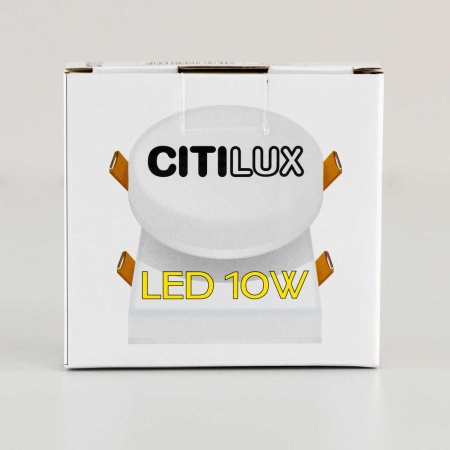 Встраиваемый светодиодный светильник Citilux Вега CLD5310W Встраиваемый светодиодный светильник Citilux Вега CLD5310W