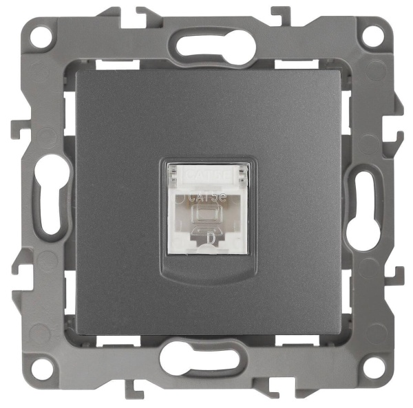 Розетка информационная RJ45 ЭРА 12 12-3107-12 Б0019350 Розетка информационная RJ45 ЭРА 12 12-3107-12 Б0019350