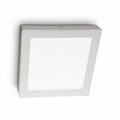Настенно-потолочный светодиодный светильник Ideal Lux Universal 12W Square Bianco