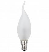 Лампа галогенная (01082) E14 42W матовая HCL-42/FR/E14 flame