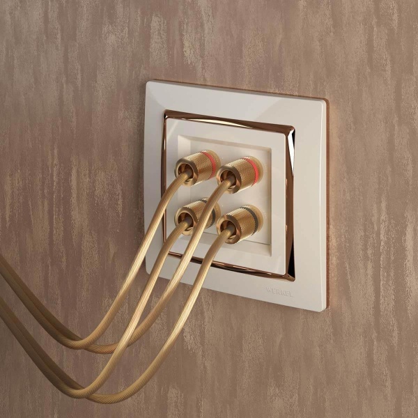 Акустическая розетка Werkel слоновая кость W1185003 4690389155826 Акустическая розетка Werkel слоновая кость W1185003 4690389155826