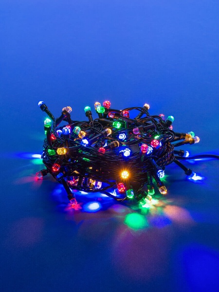 Светодиодная гирлянда Uniel Кристал-1 220V разноцветный ULD-S0800-100/DGA Multi IP20 Crystal-1 UL-00005472