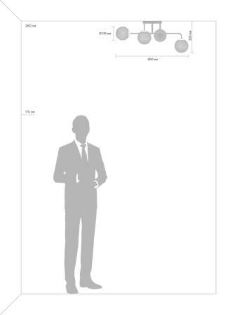 Люстра Freya FR8016PL-06BBS