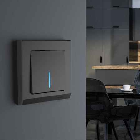 Рамка Werkel Stark на 1 пост черный W0011808 4690389161735