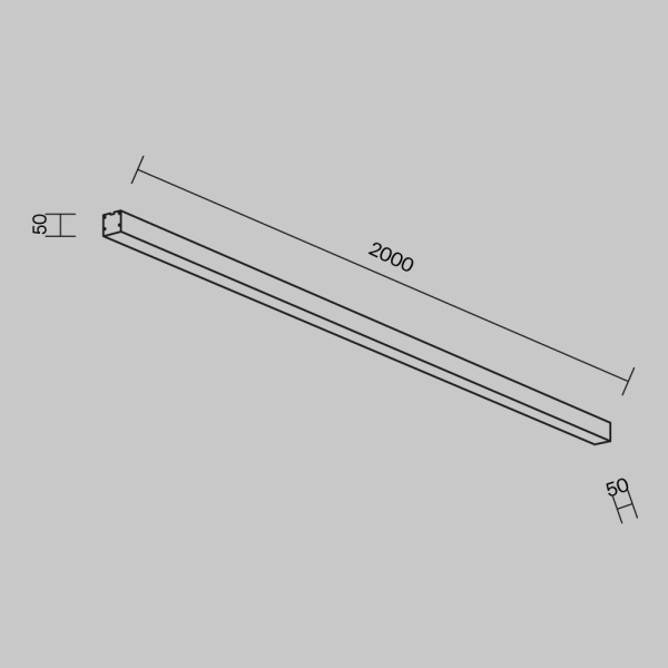 Линейный светильник Maytoni Technical LL311032