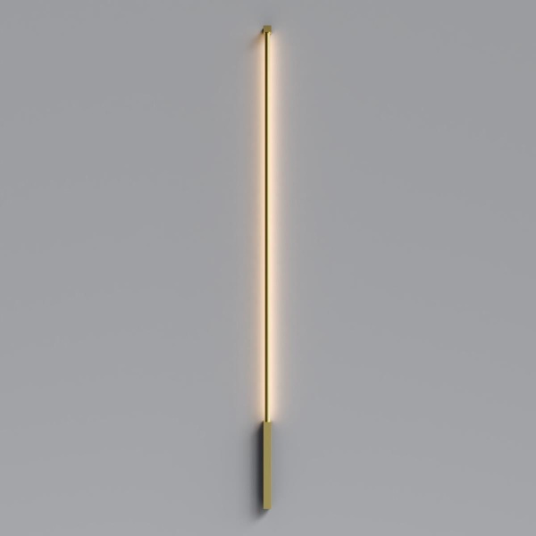 Настенный светодиодный светильник Elektrostandard Alto LED латунь 3000K 40133/LED a069821