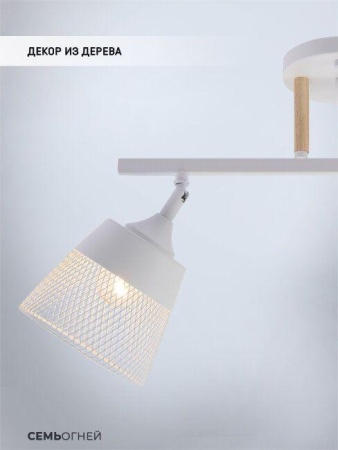 Потолочная люстра Seven Fires Kerem WD3615/2C-WT