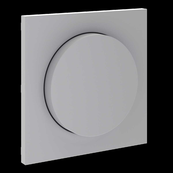 Накладка для светорегулятора поворотно-нажимного, S70 (серый) Voltum VLS002016