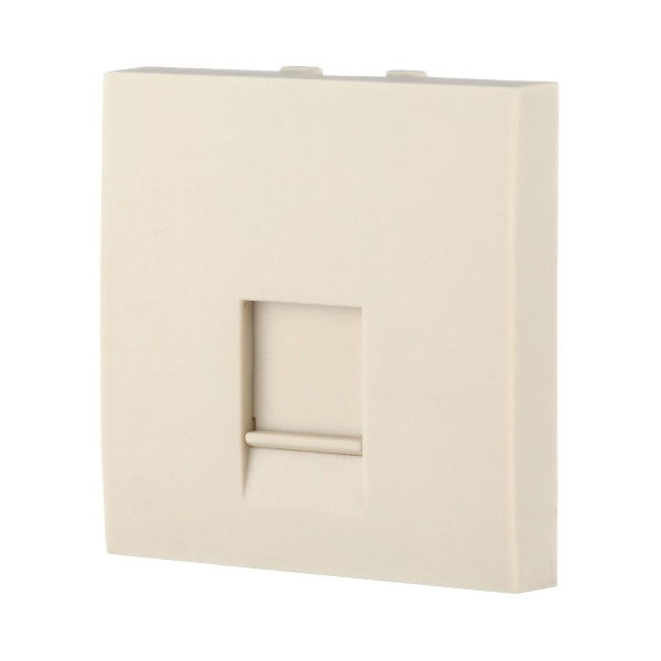 Накладка LK Studio для розетки телефонной, компьютерной RJ,45х45мм (бежевый) LK45 853201-1