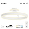 Потолочная светодиодная люстра Citilux Дуэт CL719750