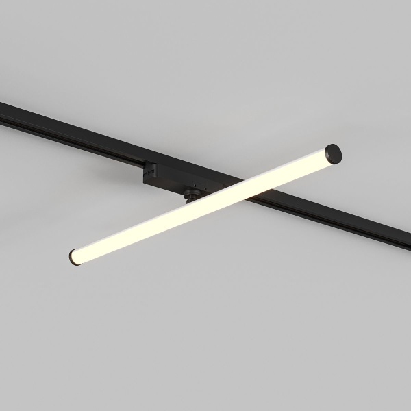 Трековый светодиодный светильник Denkirs Strom DK6638-BK